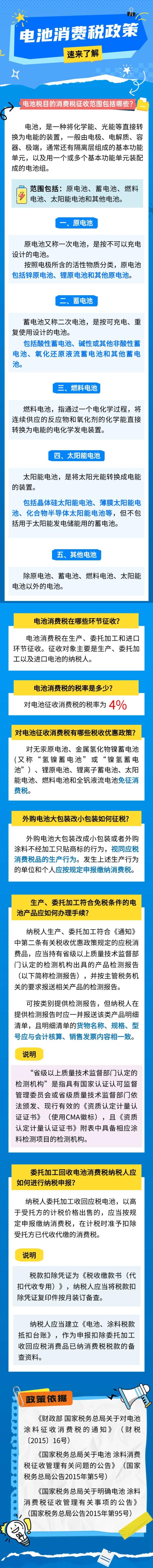 锂电池要和成品油一样交消费税了